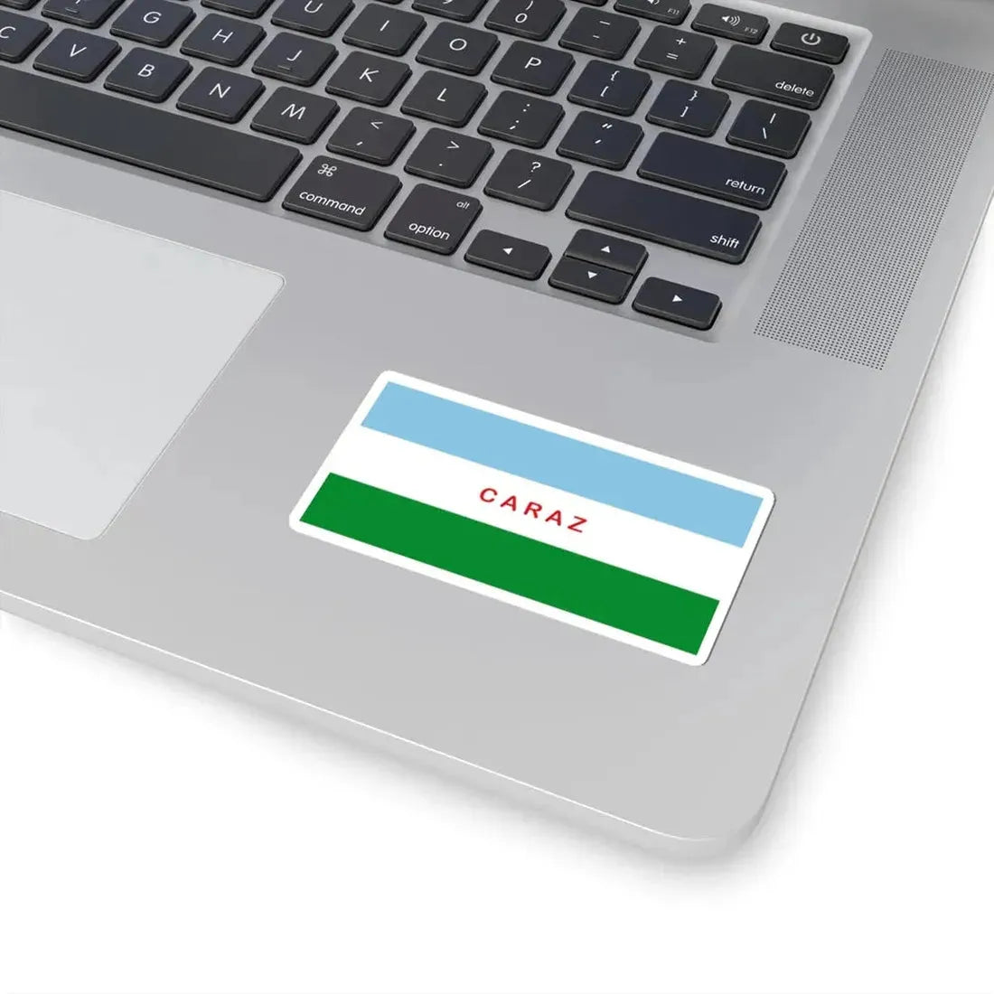 Flag of Caraz (Peru) STICKER Vinyl Kiss-Cut Decal - The Sticker Space