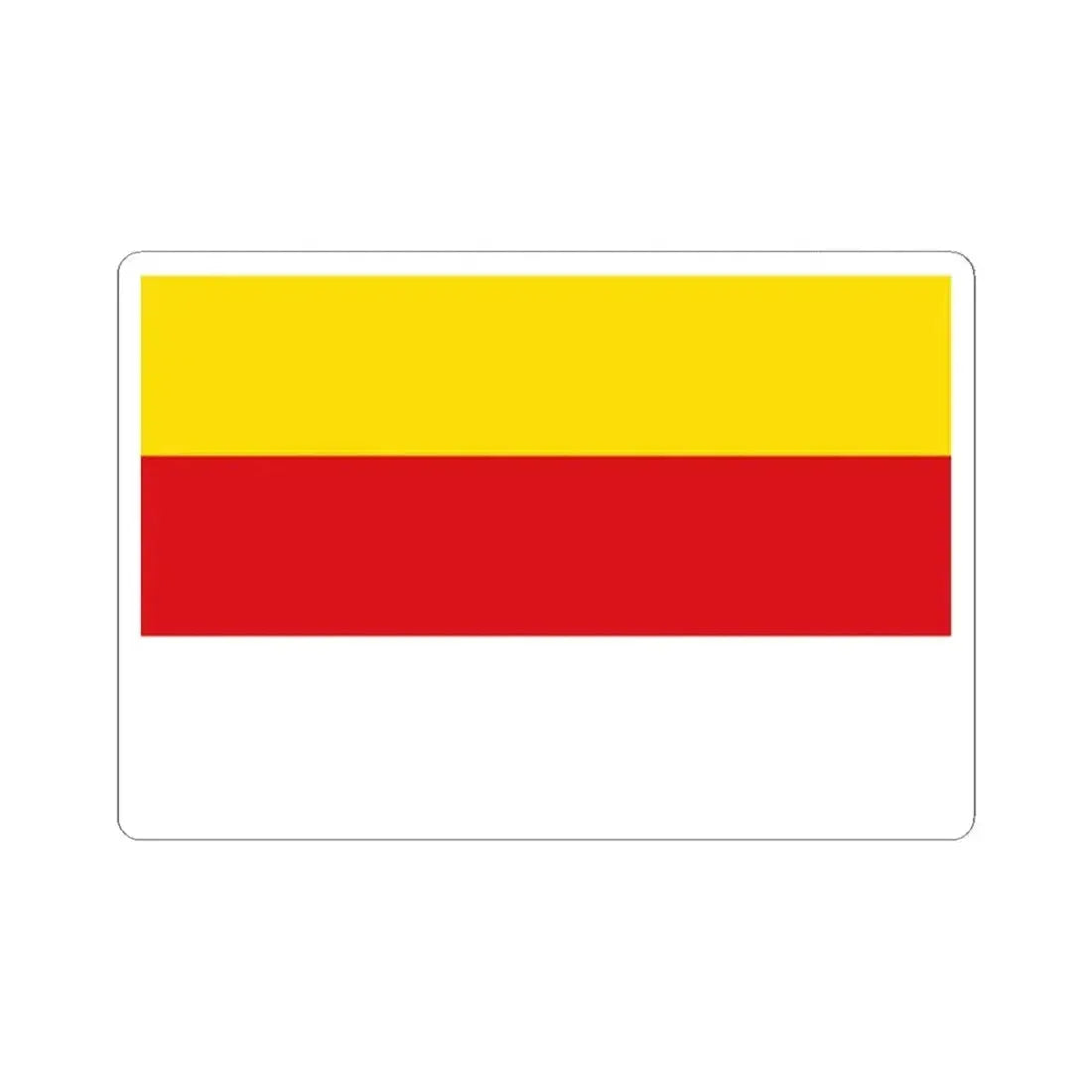 Flag of Carinthia (Austria) STICKER Vinyl Kiss-Cut Decal 2 Inch White - The Sticker Space