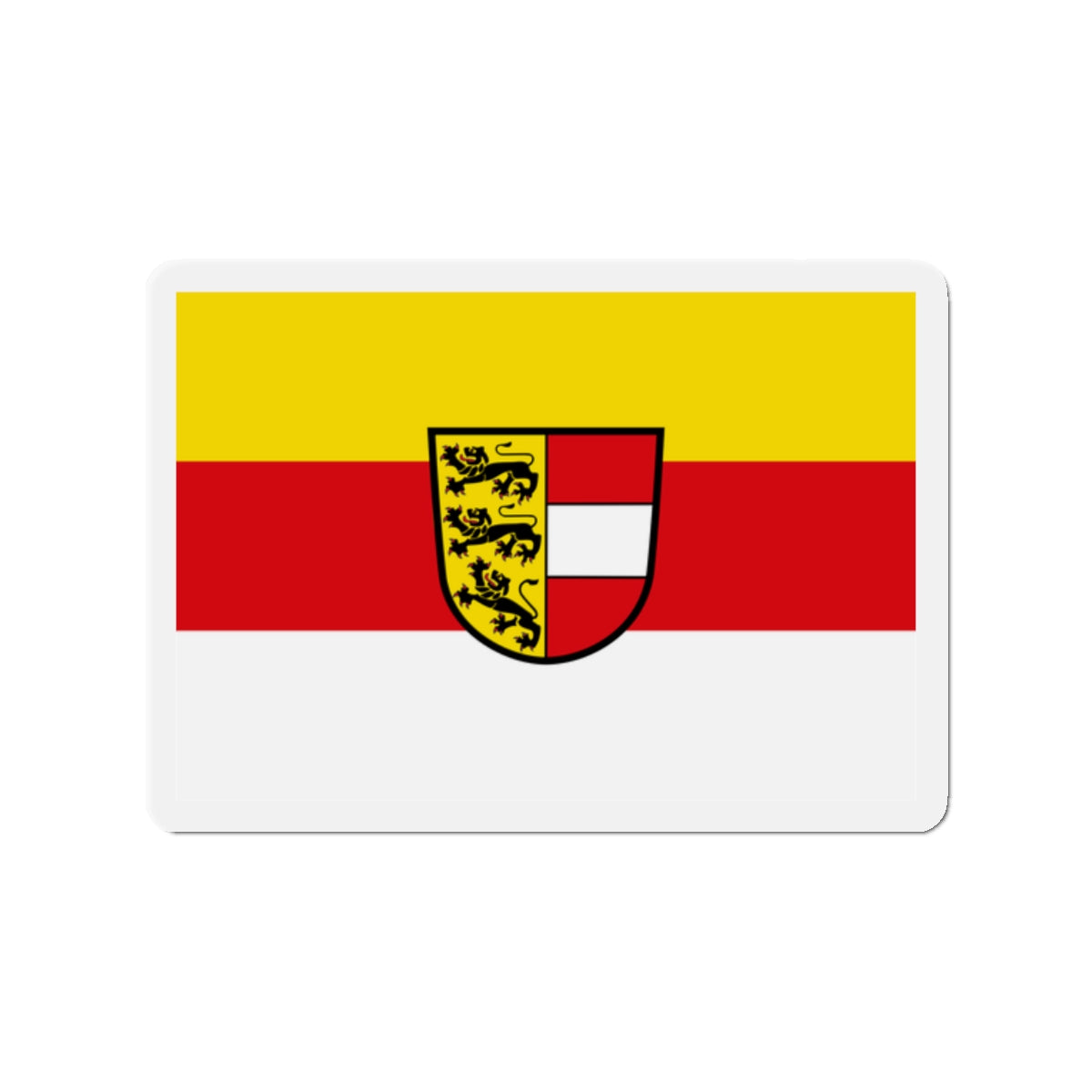 Flag of Carinthia Kärnten Austria - Die-Cut Magnet-2" x 2"-The Sticker Space