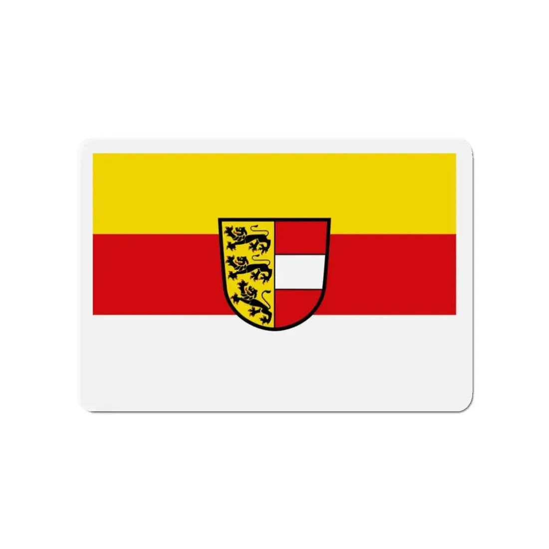 Flag of Carinthia Kärnten Austria - Refrigerator Magnet 3 Inch - The Sticker Space