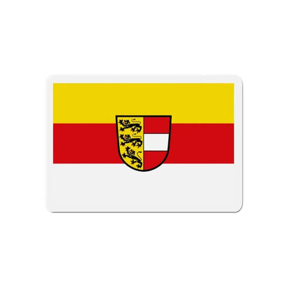 Flag of Carinthia Kärnten Austria - Refrigerator Magnet 6 Inch - The Sticker Space