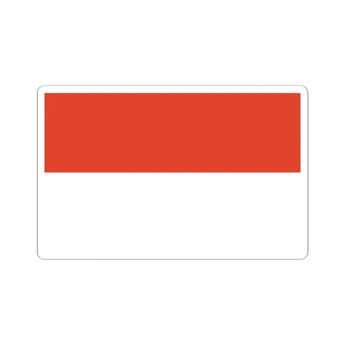 Flag of Carinthia until 1946 (Austria) STICKER Vinyl Kiss-Cut Decal 2 Inch White - The Sticker Space