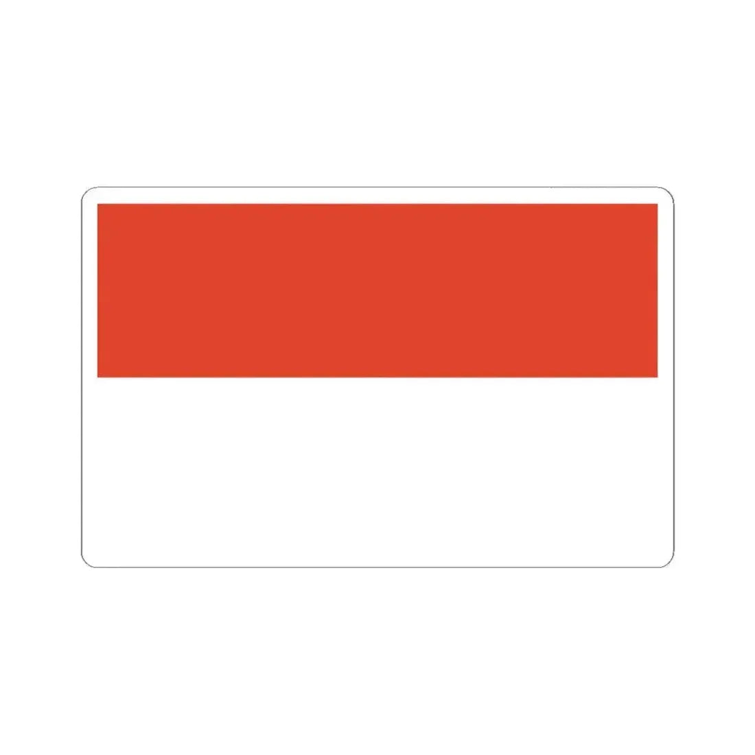 Flag of Carinthia until 1946 (Austria) STICKER Vinyl Kiss-Cut Decal 3 Inch White - The Sticker Space
