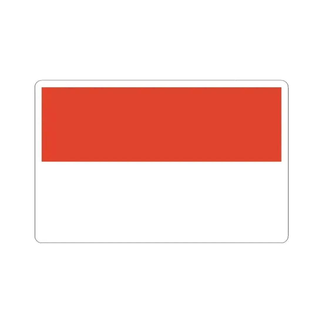 Flag of Carinthia until 1946 (Austria) STICKER Vinyl Kiss-Cut Decal 4 Inch White - The Sticker Space