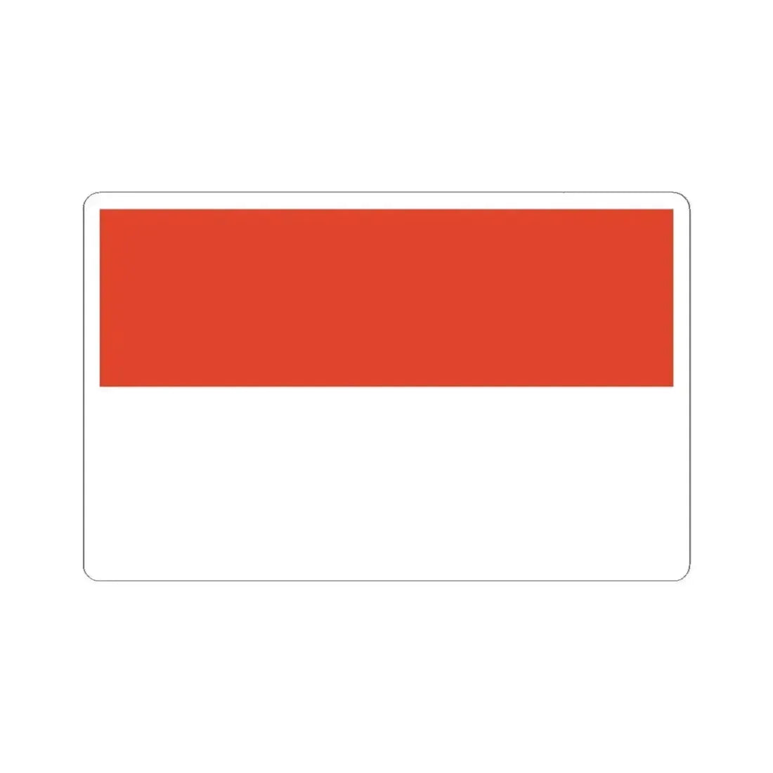 Flag of Carinthia until 1946 (Austria) STICKER Vinyl Kiss-Cut Decal 6 Inch White - The Sticker Space