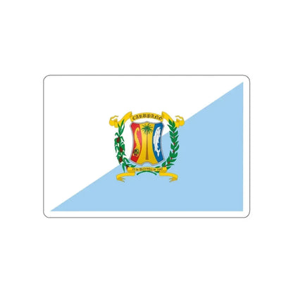 Flag of Carúpano Venezuela STICKER Vinyl Die-Cut Decal 6 Inch - The Sticker Space