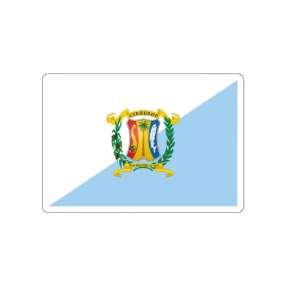 Flag of Carúpano Venezuela STICKER Vinyl Die-Cut Decal - The Sticker Space