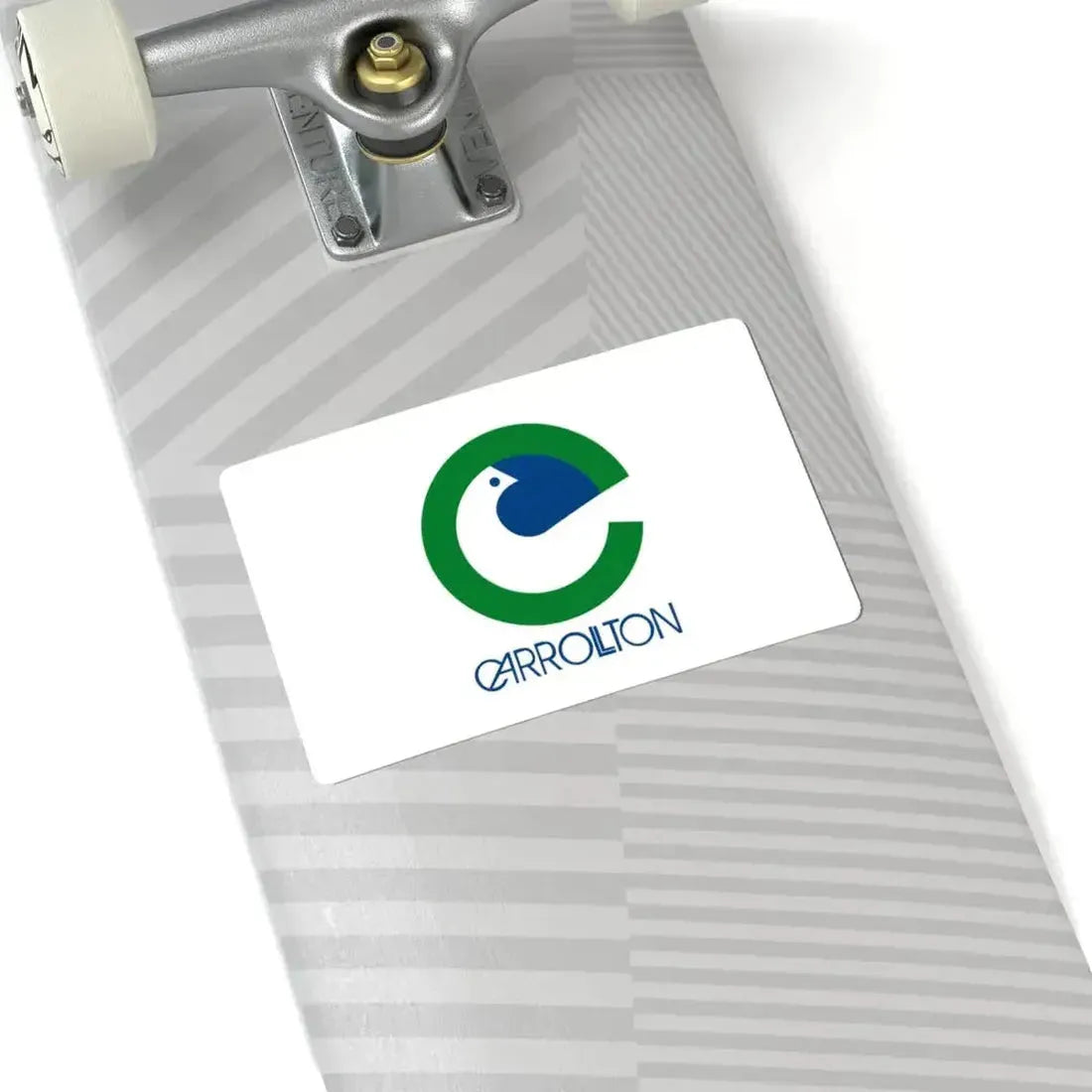 Flag of Carrollton Texas (United States) STICKER Vinyl Kiss-Cut Decal - The Sticker Space