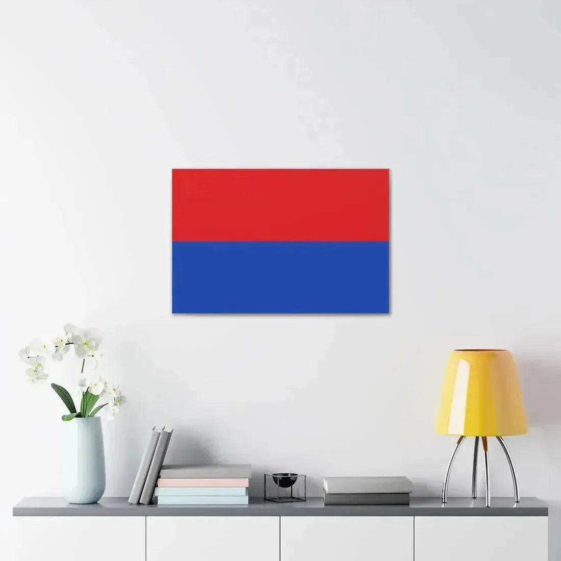 Flag of Cartago Province Costa Rica - Canvas Wall Art - The Sticker Space