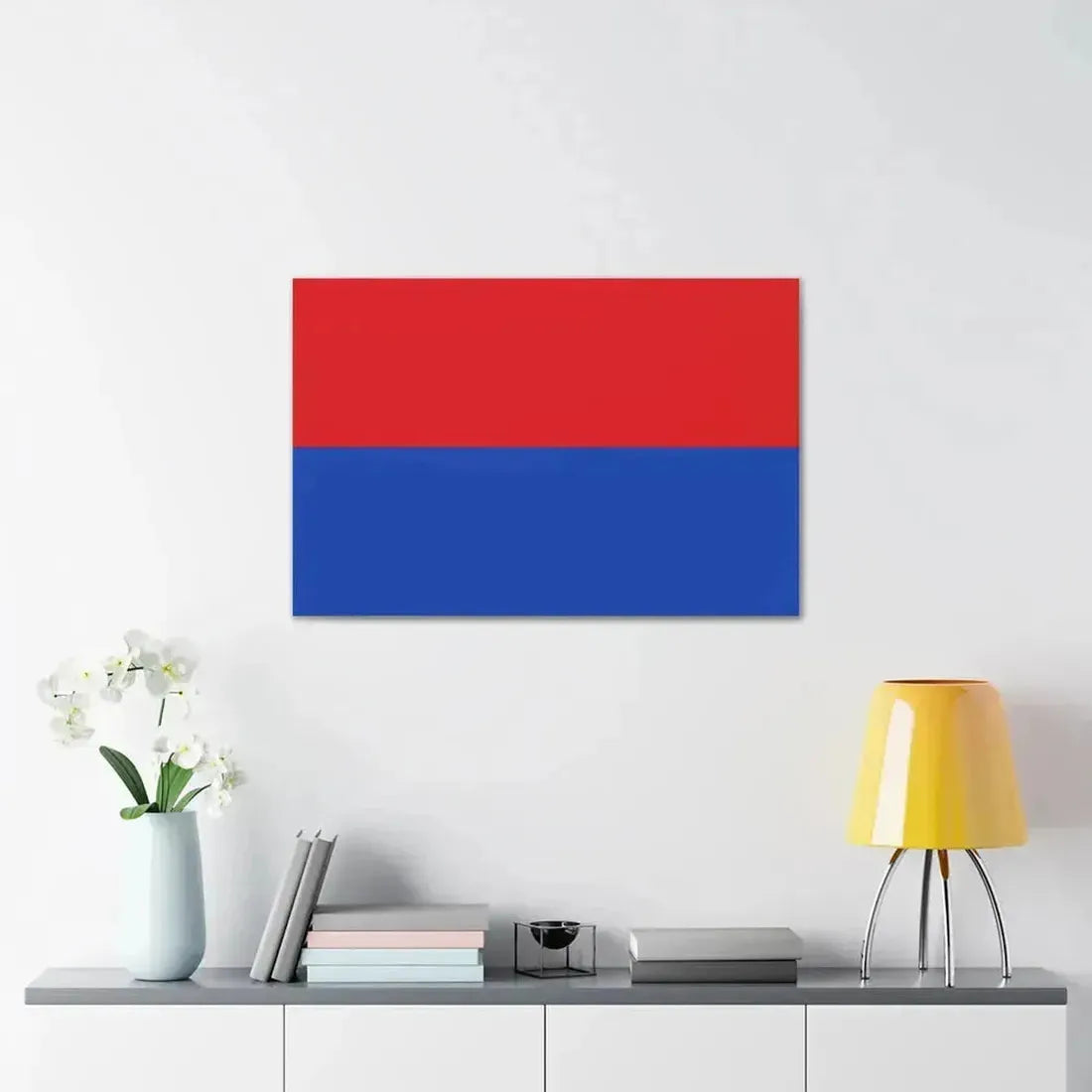 Flag of Cartago Province Costa Rica - Canvas Wall Art - The Sticker Space