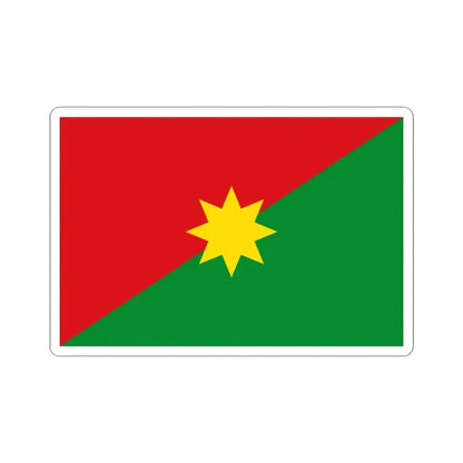 Flag of Casanare (Colombia) STICKER Vinyl Kiss-Cut Decal 3 Inch White - The Sticker Space