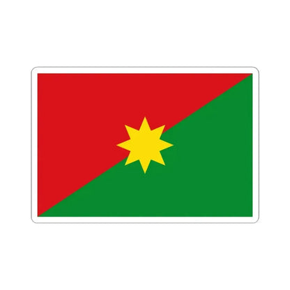 Flag of Casanare (Colombia) STICKER Vinyl Kiss-Cut Decal 4 Inch White - The Sticker Space