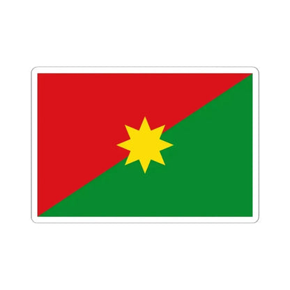 Flag of Casanare (Colombia) STICKER Vinyl Kiss-Cut Decal 6 Inch White - The Sticker Space