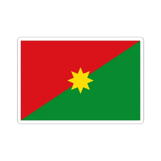 Flag of Casanare Department (Colombia) STICKER Vinyl Kiss-Cut Decal 2 Inch White - The Sticker Space