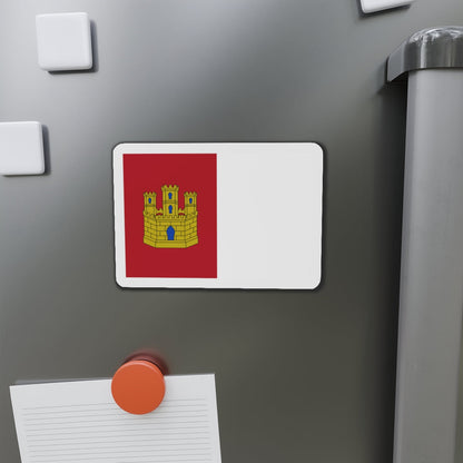 Flag of Castile La Mancha Spain - Die-Cut Magnet-The Sticker Space