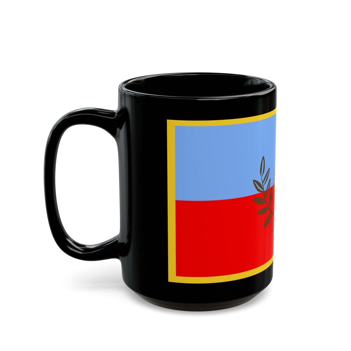 Flag of Catamarca Province Argentina - Black Coffee Mug-The Sticker Space