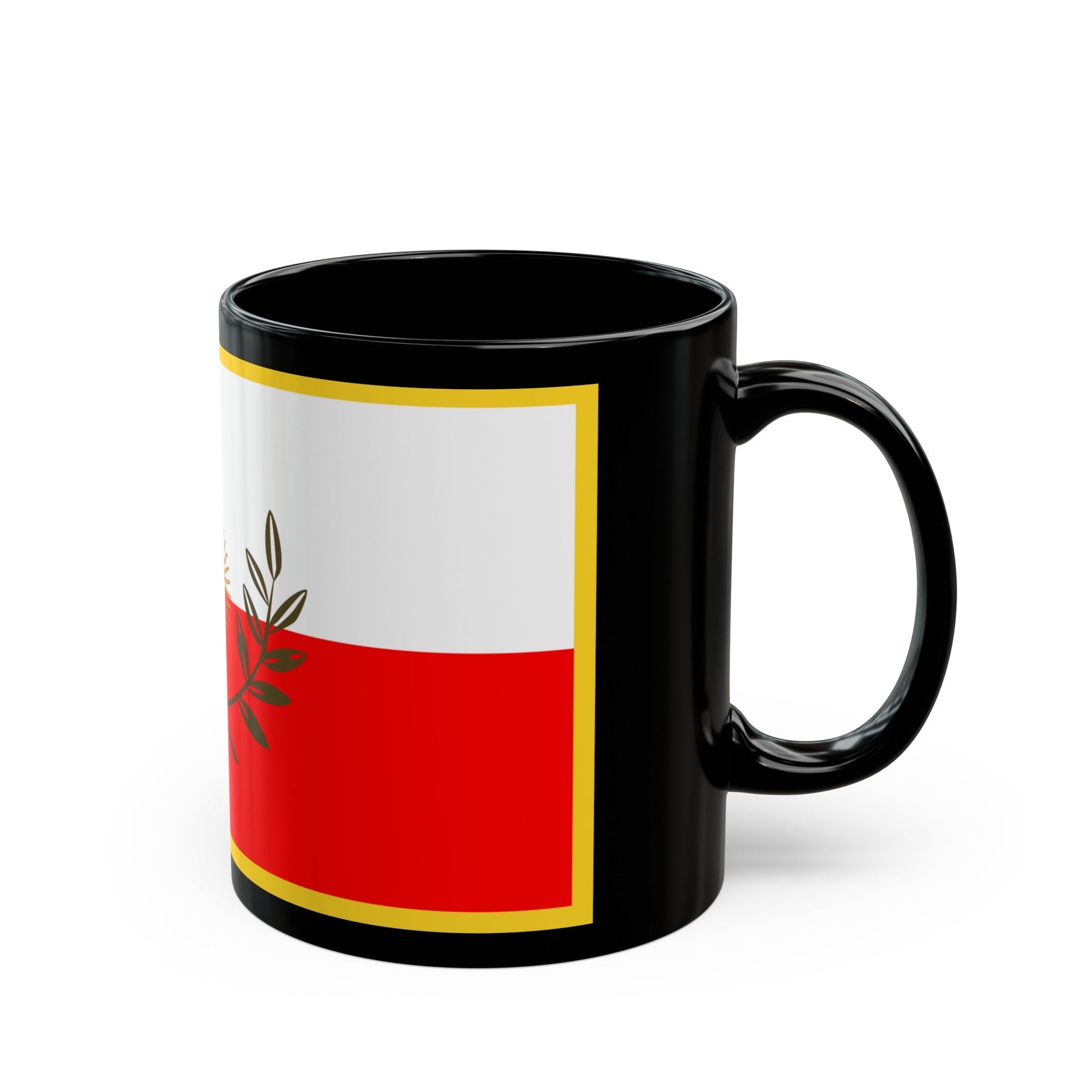 Flag of Catamarca Province Argentina - Black Coffee Mug-The Sticker Space