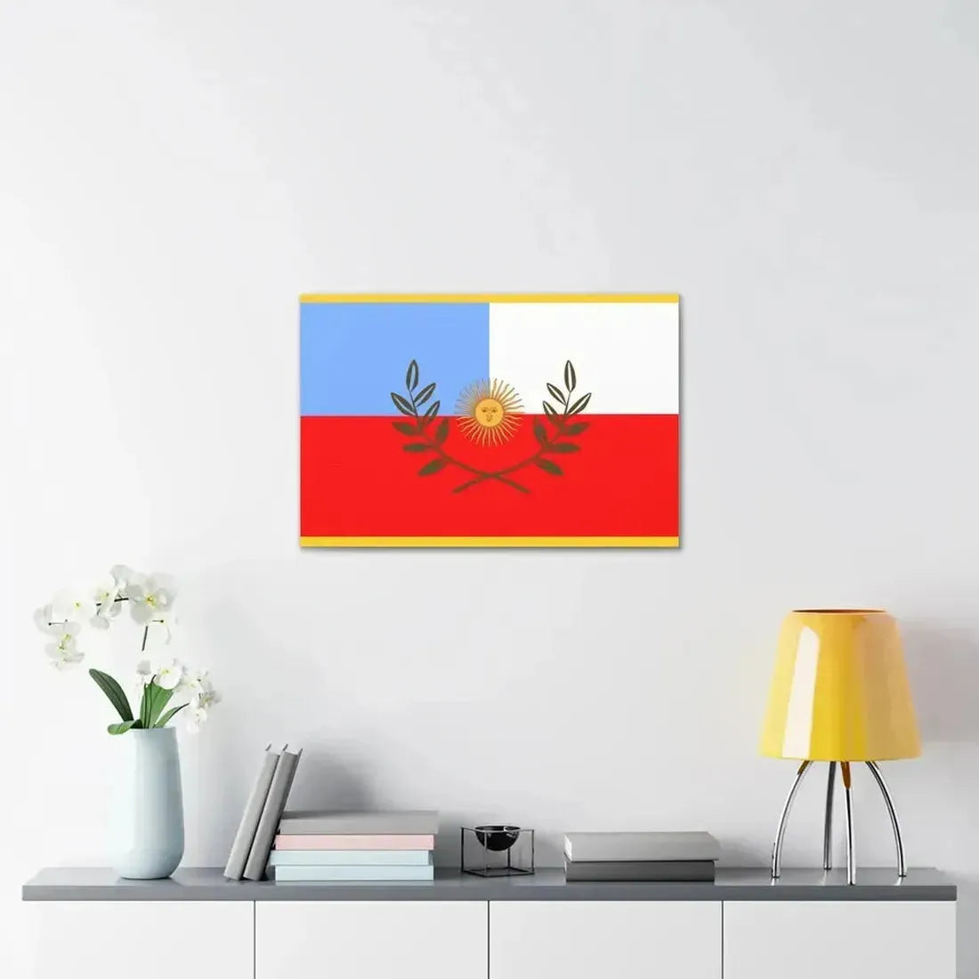 Flag of Catamarca Province Argentina - Canvas Wall Art - The Sticker Space