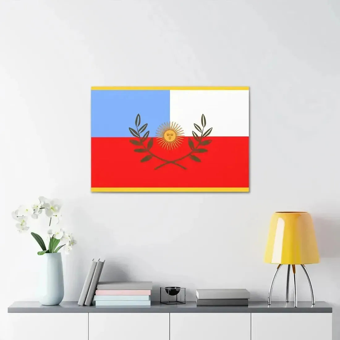 Flag of Catamarca Province Argentina - Canvas Wall Art - The Sticker Space
