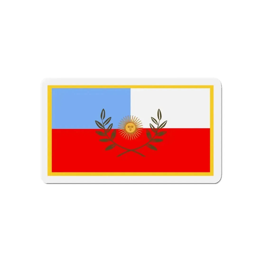 Flag of Catamarca Province Argentina - Refrigerator Magnet 5 Inch - The Sticker Space