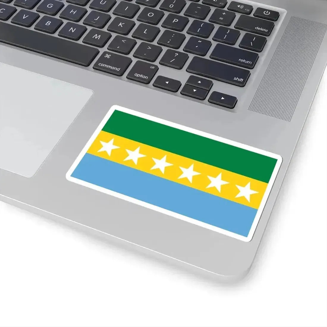 Flag of Catamayo (Ecuador) STICKER Vinyl Kiss-Cut Decal - The Sticker Space