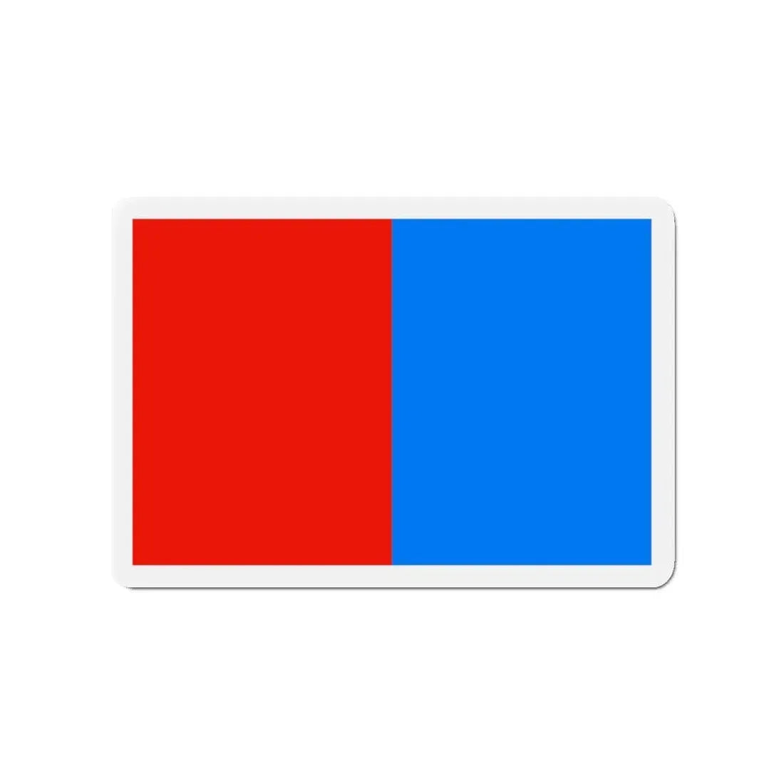 Flag of Catania Italy - Refrigerator Magnet 3 Inch - The Sticker Space