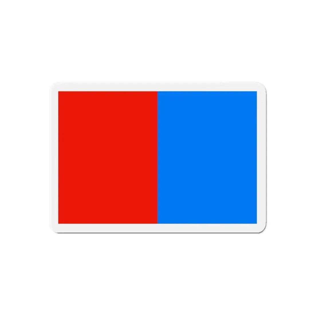 Flag of Catania Italy - Refrigerator Magnet - The Sticker Space