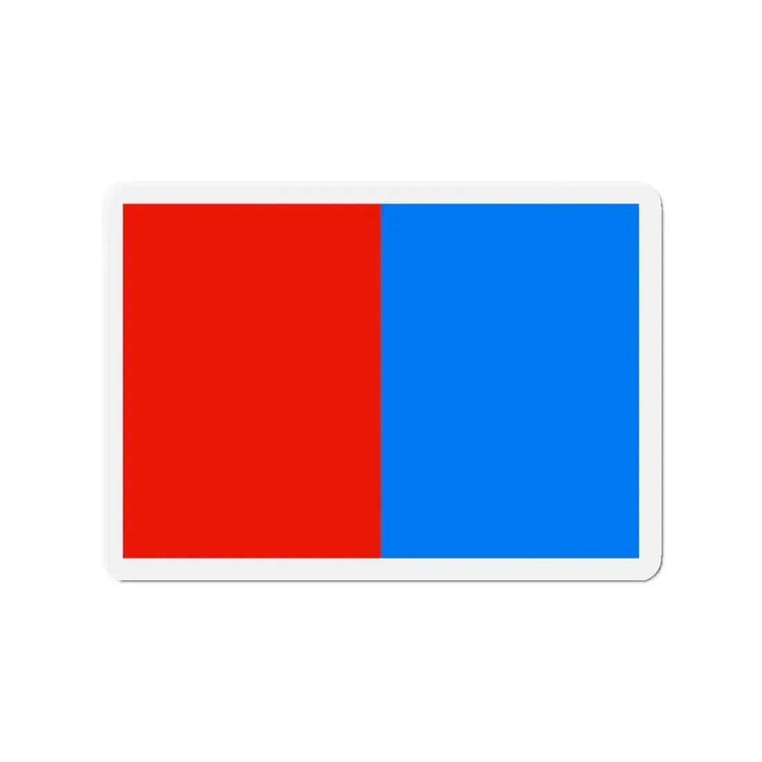 Flag of Catania Italy - Refrigerator Magnet - The Sticker Space