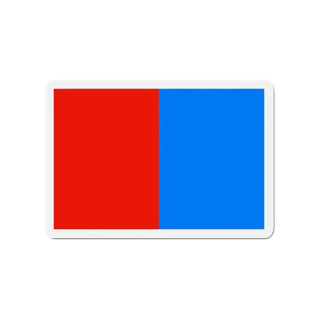 Flag of Catania Italy - Refrigerator Magnet - The Sticker Space