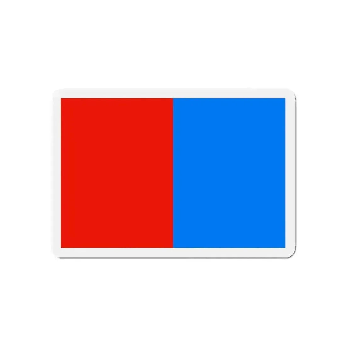 Flag of Catania Italy - Refrigerator Magnet - The Sticker Space