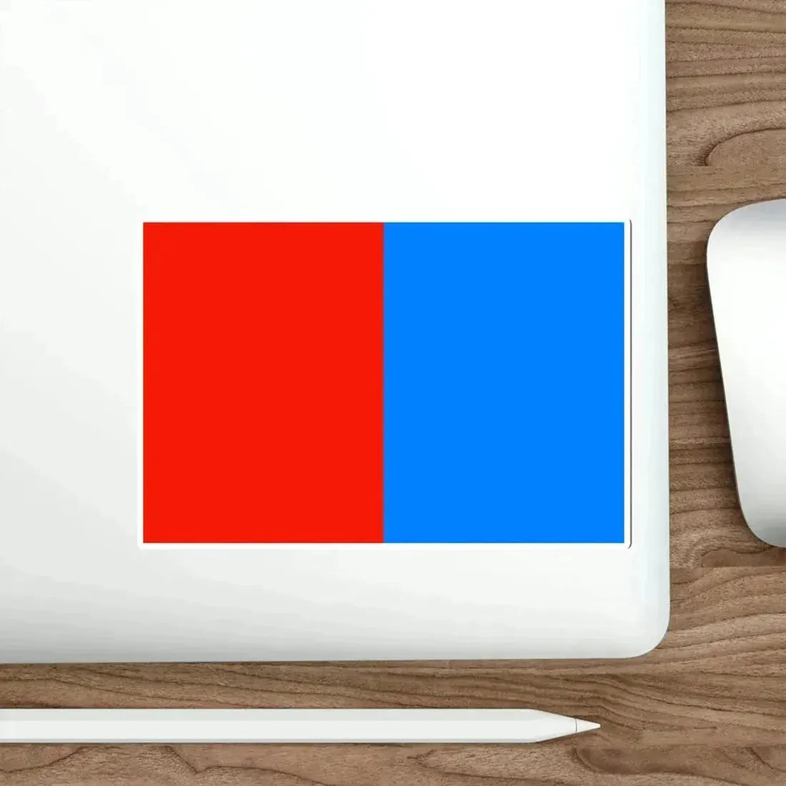 Flag of Catania Italy STICKER Vinyl Die-Cut Decal - The Sticker Space