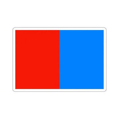 Flag of Catania Italy STICKER Vinyl Die-Cut Decal - The Sticker Space