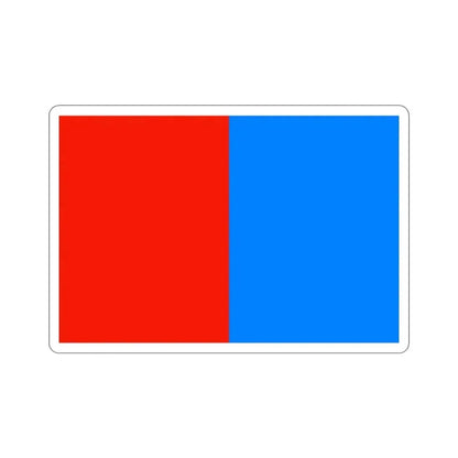 Flag of Catania Italy STICKER Vinyl Die-Cut Decal - The Sticker Space