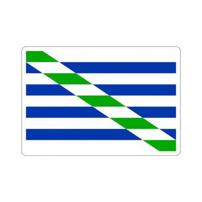 Flag of Cataño Puerto Rico STICKER Vinyl Die-Cut Decal-3 Inch-The Sticker Space