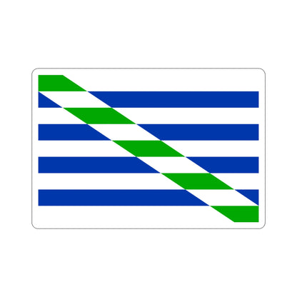 Flag of Cataño Puerto Rico STICKER Vinyl Die-Cut Decal-4 Inch-The Sticker Space