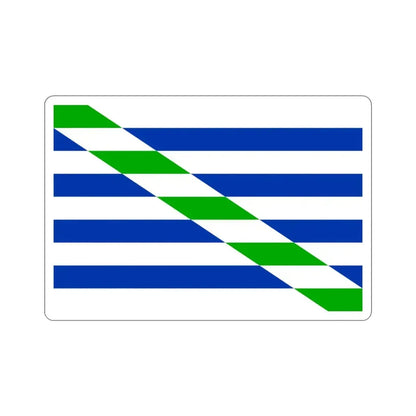 Flag of Cataño Puerto Rico STICKER Vinyl Die-Cut Decal 3 Inch - The Sticker Space