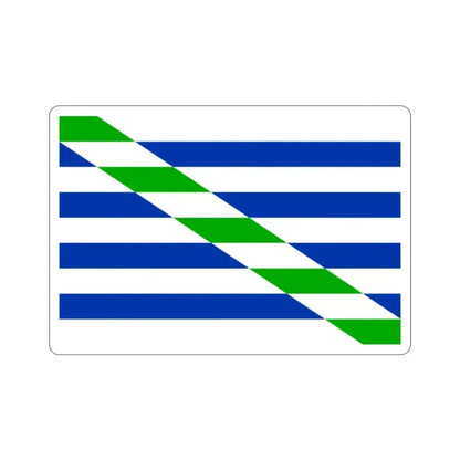 Flag of Cataño Puerto Rico STICKER Vinyl Die-Cut Decal - The Sticker Space