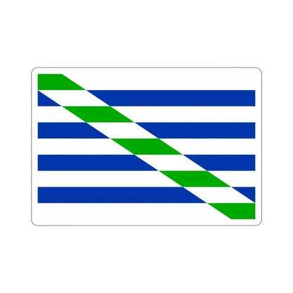 Flag of Cataño Puerto Rico STICKER Vinyl Die-Cut Decal - The Sticker Space
