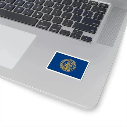 Flag of Cattaraugus County New York (United States) STICKER Vinyl Kiss-Cut Decal - The Sticker Space