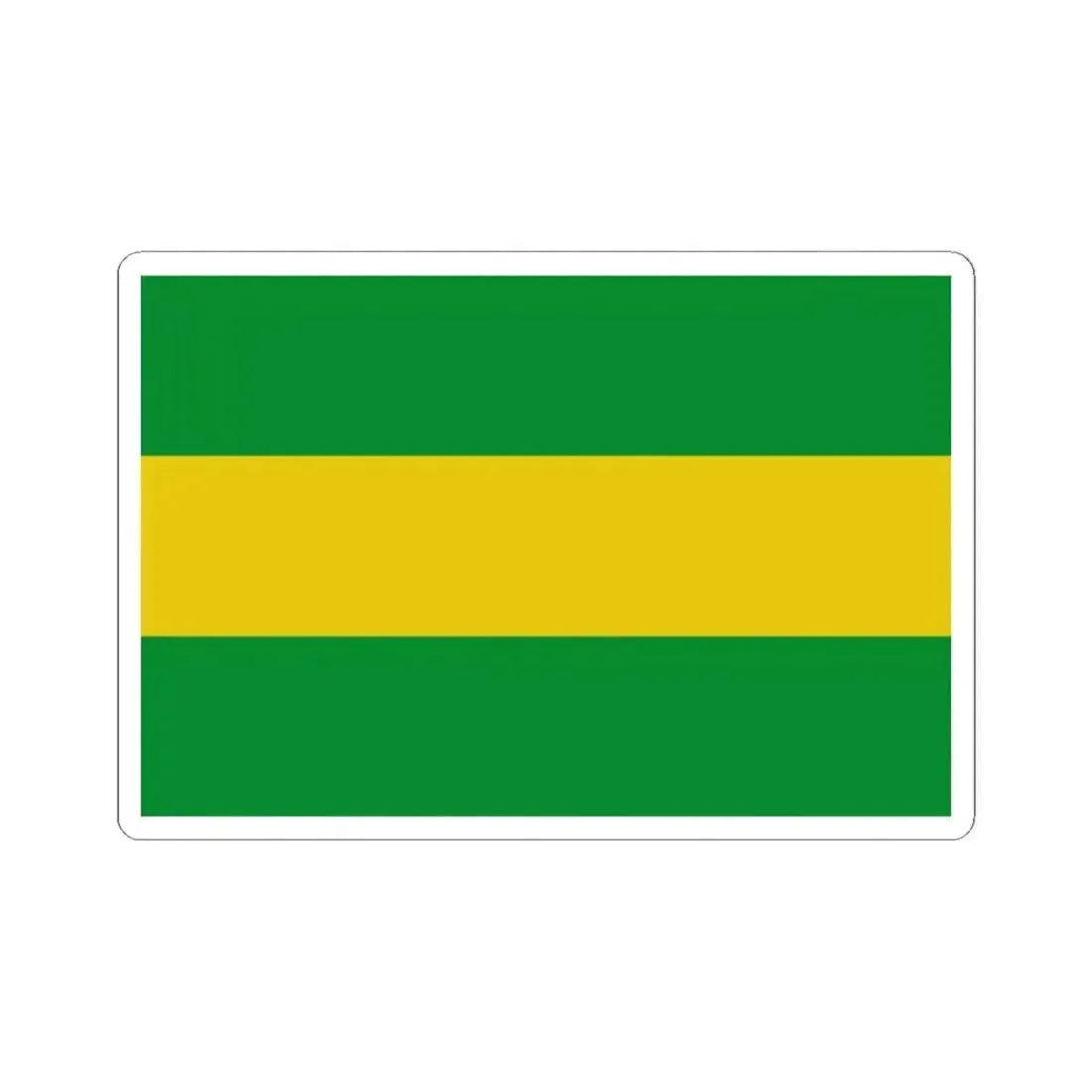 Flag of Cauca (Colombia) STICKER Vinyl Kiss-Cut Decal 2 Inch White - The Sticker Space