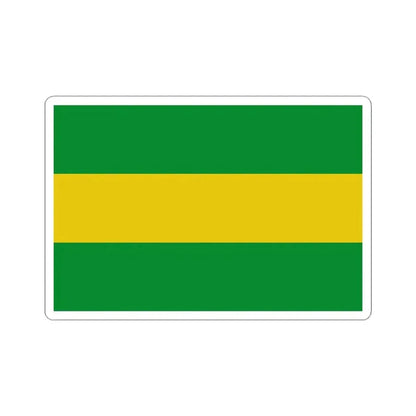 Flag of Cauca (Colombia) STICKER Vinyl Kiss-Cut Decal 3 Inch White - The Sticker Space