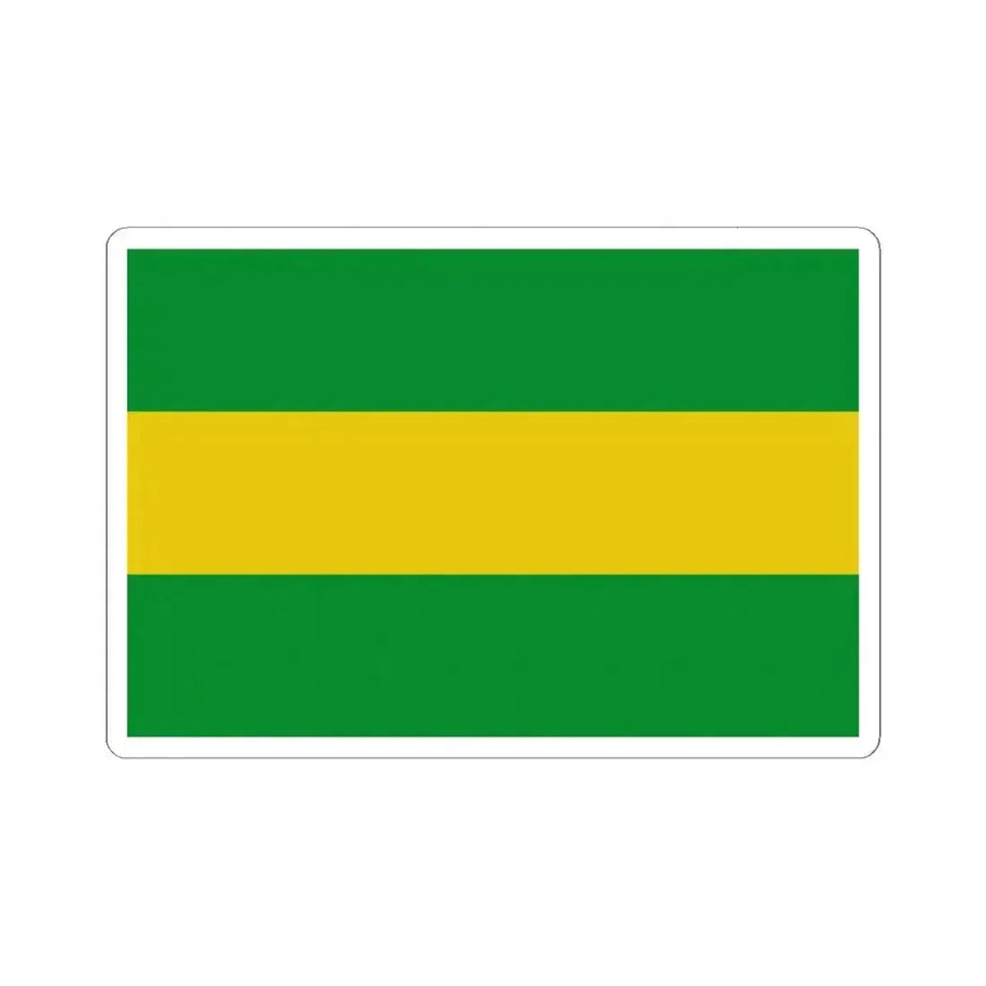 Flag of Cauca (Colombia) STICKER Vinyl Kiss-Cut Decal 6 Inch White - The Sticker Space