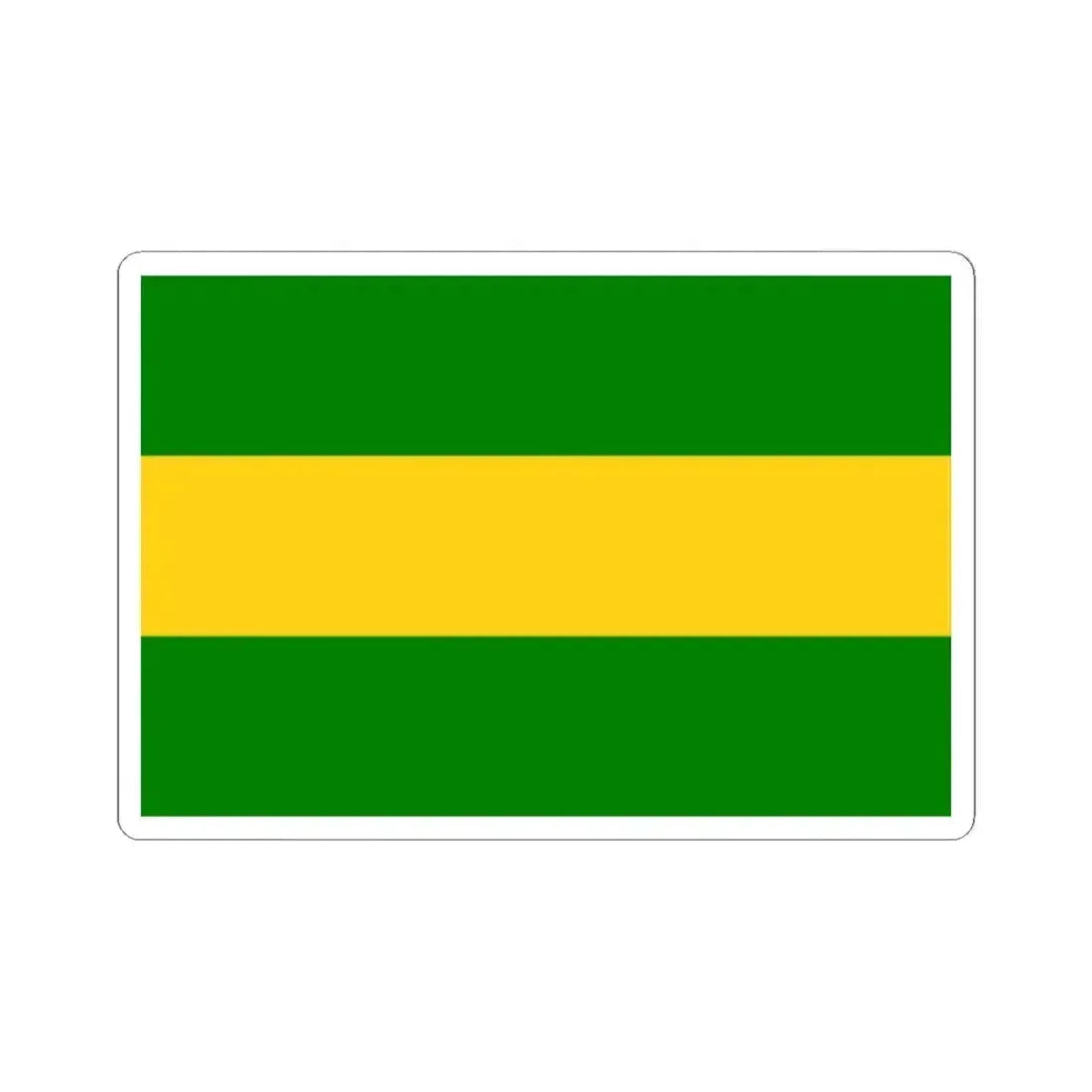 Flag of Cauca Department (Colombia) STICKER Vinyl Kiss-Cut Decal 2 Inch White - The Sticker Space