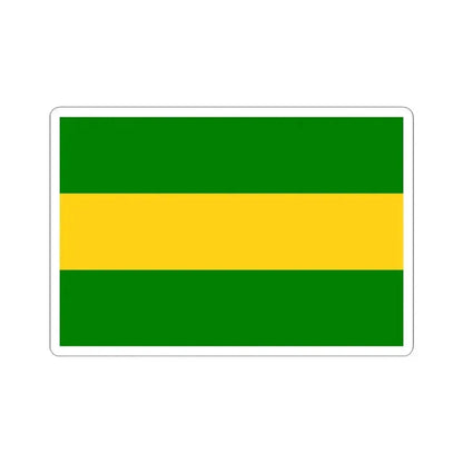 Flag of Cauca Department (Colombia) STICKER Vinyl Kiss-Cut Decal 4 Inch White - The Sticker Space