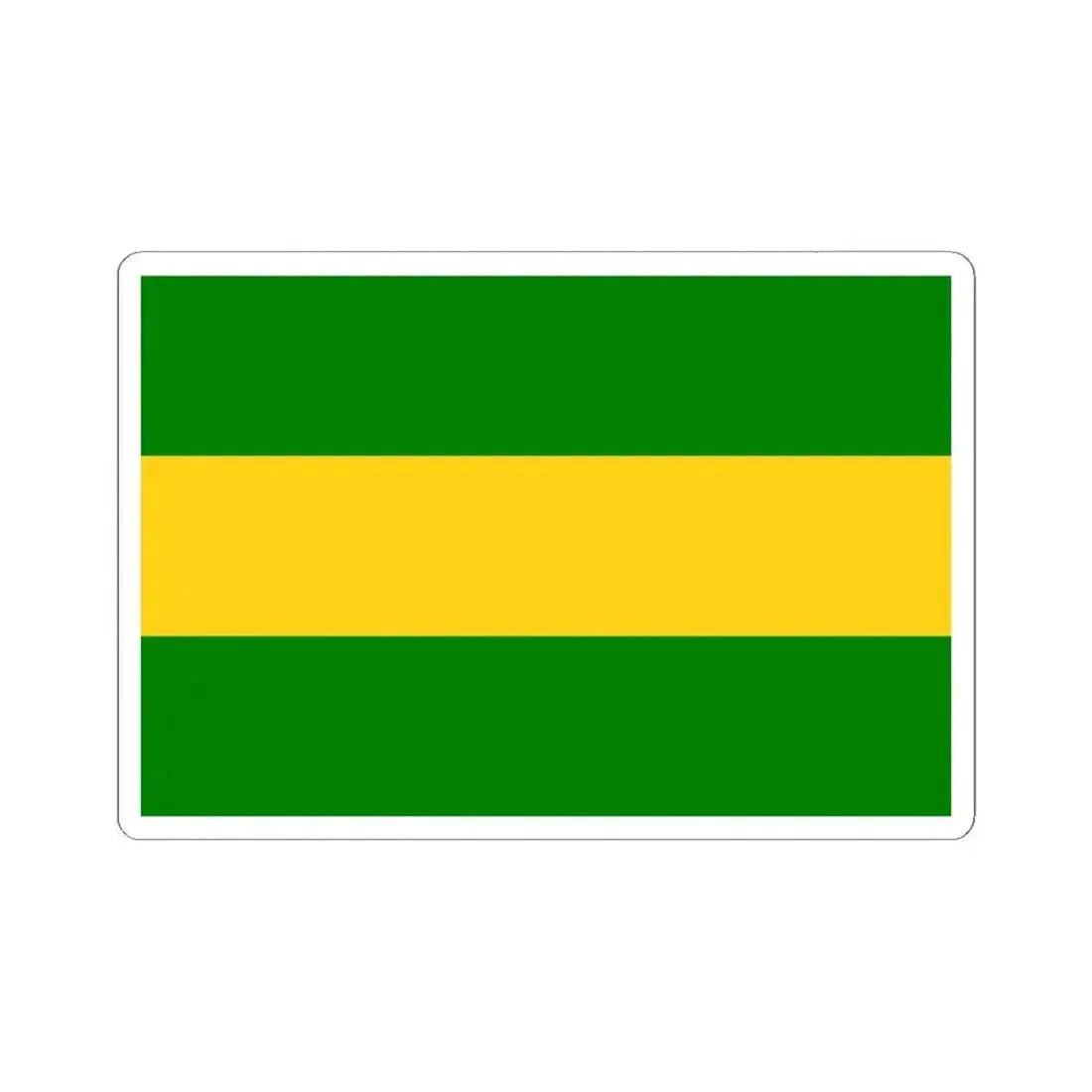 Flag of Cauca Department (Colombia) STICKER Vinyl Kiss-Cut Decal 6 Inch White - The Sticker Space