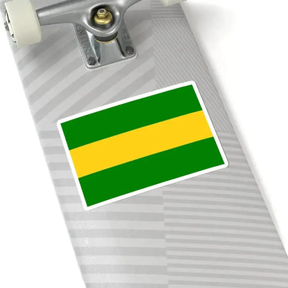Flag of Cauca Department (Colombia) STICKER Vinyl Kiss-Cut Decal - The Sticker Space