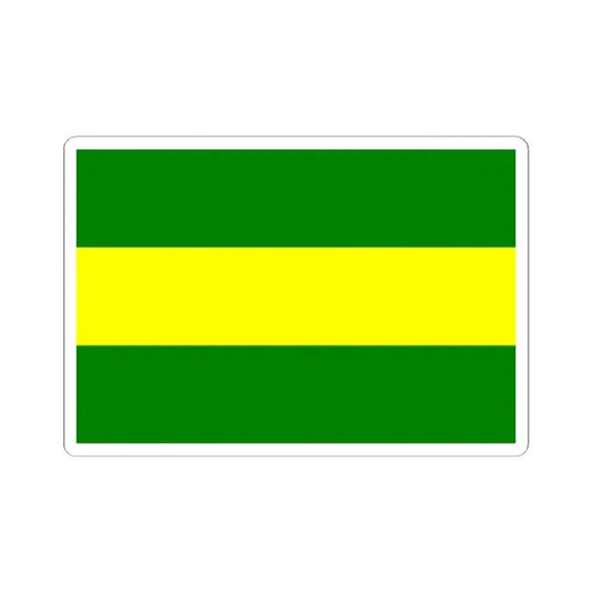 Flag of Cayambe (Ecuador) STICKER Vinyl Kiss-Cut Decal 2 Inch White - The Sticker Space