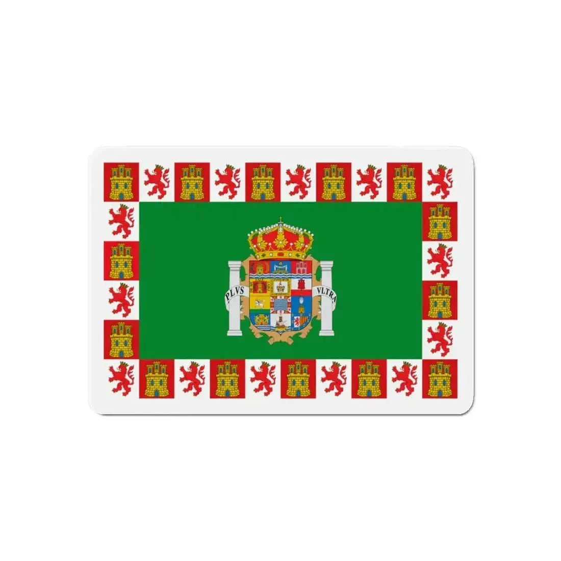 Flag of Cádiz Spain - Refrigerator Magnet - The Sticker Space