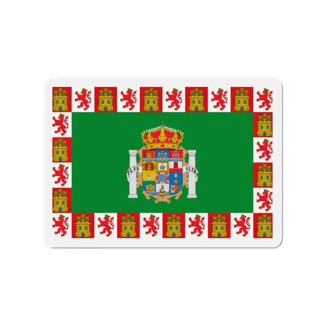 Flag of Cádiz Spain - Refrigerator Magnet - The Sticker Space