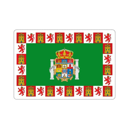 Flag of Cádiz Spain STICKER Vinyl Die-Cut Decal 5 Inch - The Sticker Space